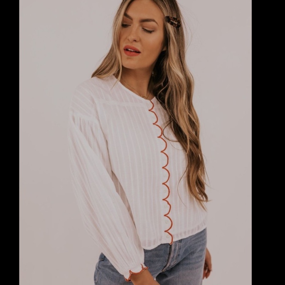 Capulet Scallop Blouse